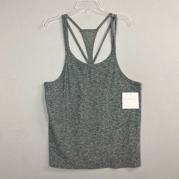 Beyond Yoga Tops - Beyond Yoga SpaceDye Strappy Tank Top Women’s Large Gray